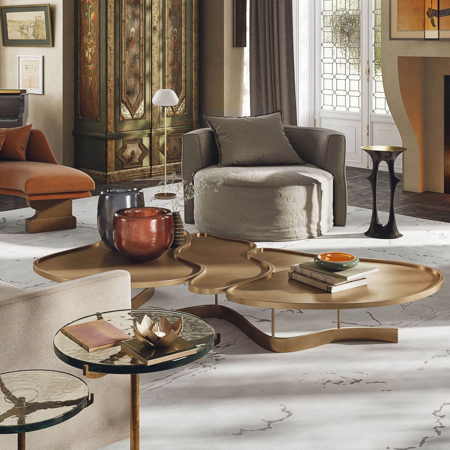 ‘French invasion’ – a drawing room that showcases French arts and crafts