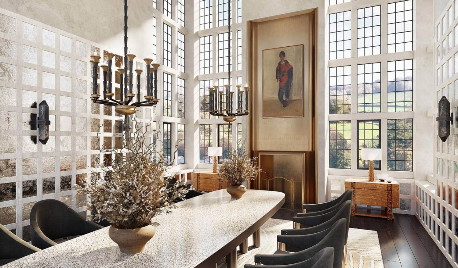 Challenge No. 9 – A Contemporary Country Dining Room